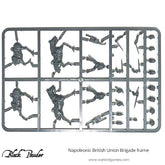 Napoleonic British Union Brigade sprue